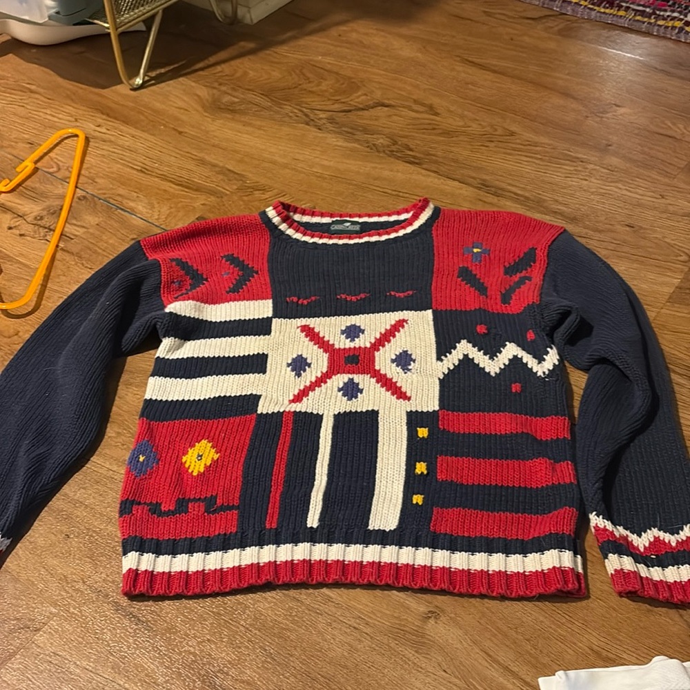 Cabin creek retro sweater